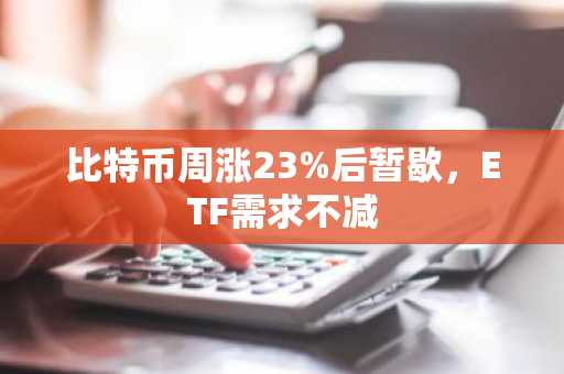 比特币周涨23%后暂歇，ETF需求不减