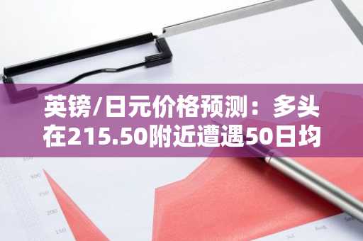 英镑/日元价格预测:多头在215.50附近遭遇50日均线阻力