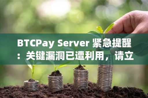 BTCPay Server 紧急提醒:关键漏洞已遭利用,请立即更新