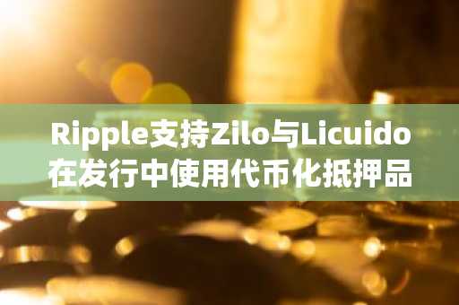 Ripple支持Zilo与Licuido在发行中使用代币化抵押品