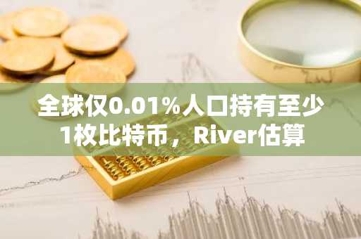 全球仅0.01%人口持有至少1枚比特币，River估算