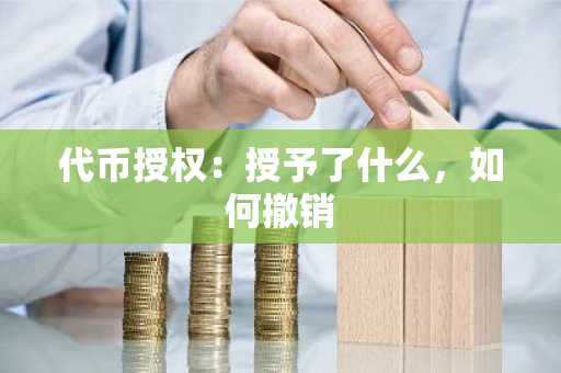 代币授权:授予了什么,如何撤销