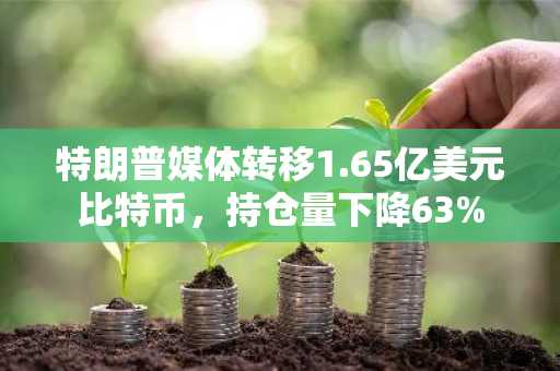 特朗普媒体转移1.65亿美元比特币,持仓量下降63%
