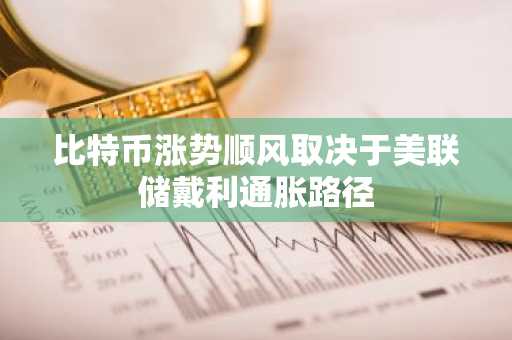 比特币涨势顺风取决于美联储戴利通胀路径