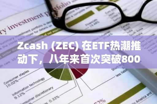 Zcash (ZEC) 在ETF热潮推动下，八年来首次突破800美元大关