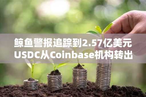 鲸鱼警报追踪到2.57亿美元USDC从Coinbase机构转出