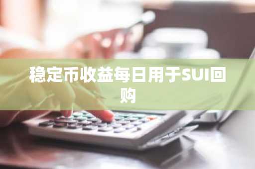 稳定币收益每日用于SUI回购