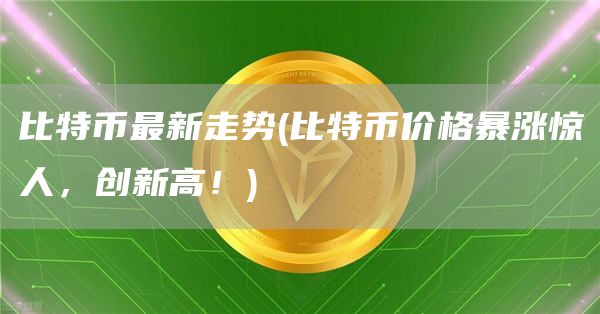 比特币最新走势 - 比特币价格暴涨惊人,创新高!