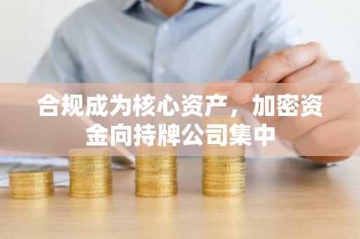 合规成为核心资产，加密资金向持牌公司集中