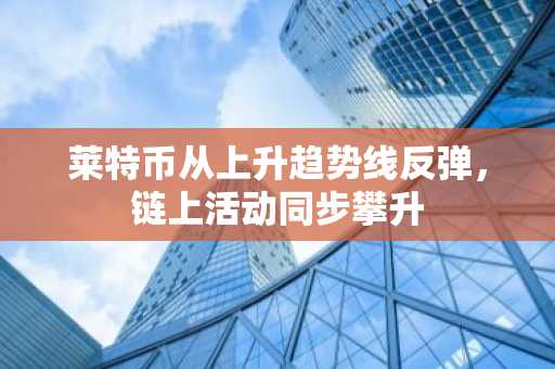 莱特币从上升趋势线反弹，链上活动同步攀升