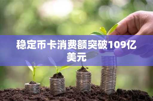 稳定币卡消费额突破109亿美元