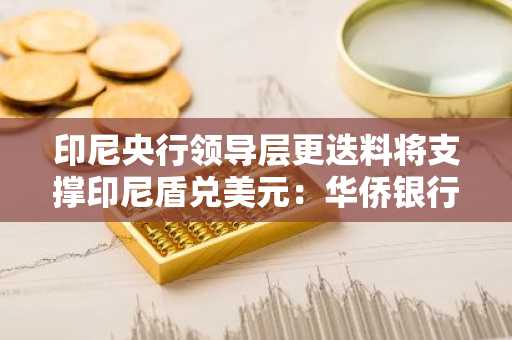 印尼央行领导层更迭料将支撑印尼盾兑美元:华侨银行