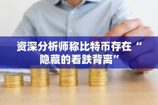 资深分析师称比特币存在“隐藏的看跌背离”