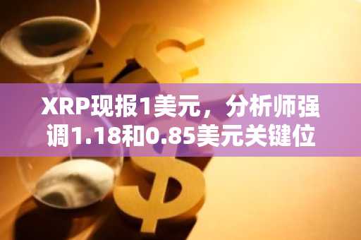 XRP现报1美元，分析师强调1.18和0.85美元关键位
