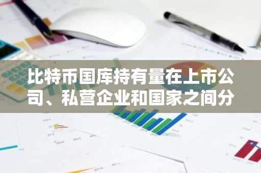 比特币国库持有量在上市公司、私营企业和国家之间分布不均