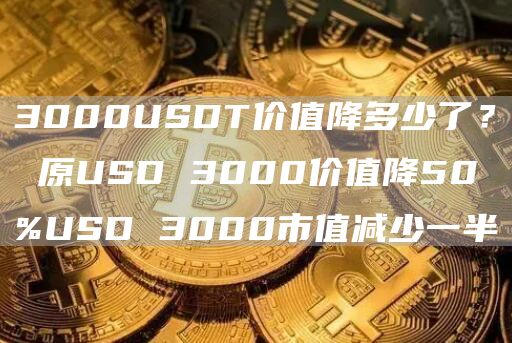 3000USDT价值降多少了? 原USD 3000价值降50%USD 3000市值减少一半