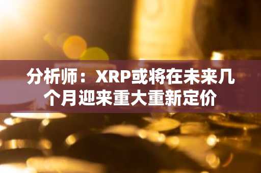分析师:XRP或将在未来几个月迎来重大重新定价