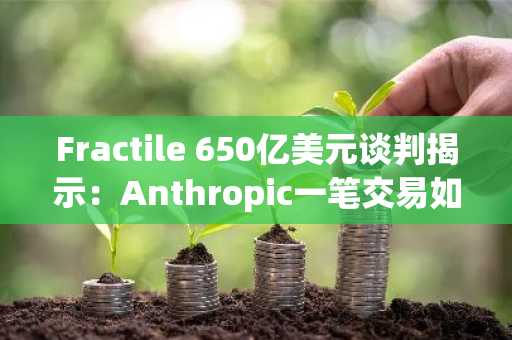 Fractile 650亿美元谈判揭示：Anthropic一笔交易如何重定AI芯片价格