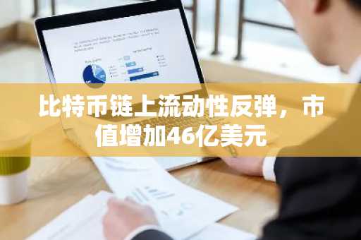 比特币链上流动性反弹，市值增加46亿美元