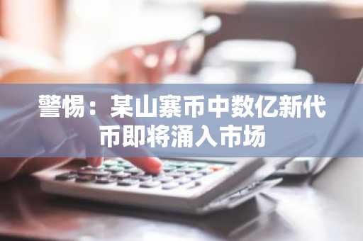 警惕：某山寨币中数亿新代币即将涌入市场