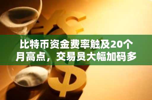 比特币资金费率触及20个月高点，交易员大幅加码多头