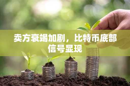 卖方衰竭加剧,比特币底部信号显现
