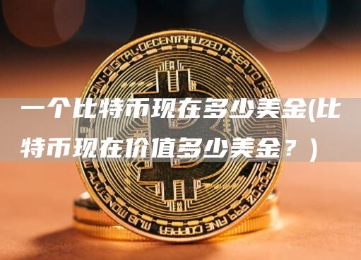 一个比特币现在多少美金 - 比特币现在价值多少美金?