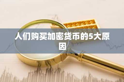 人们购买加密货币的5大原因