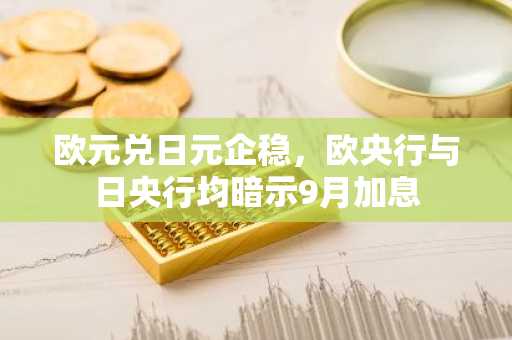 欧元兑日元企稳，欧央行与日央行均暗示9月加息
