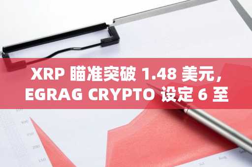 XRP 瞄准突破 1.48 美元，EGRAG CRYPTO 设定 6 至 7 美元目标区间