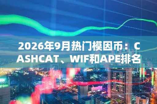 2026年9月热门模因币：CASHCAT、WIF和APE排名