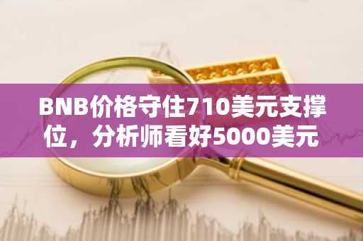 BNB价格守住710美元支撑位，分析师看好5000美元目标，代币化资产飙升