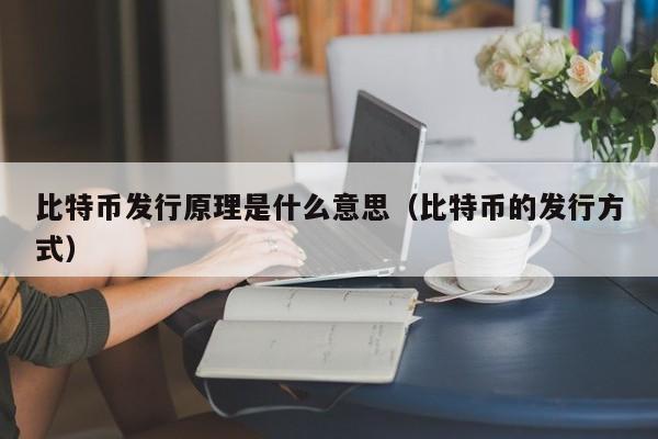 比特币发行原理是什么意思（比特币的发行方式）