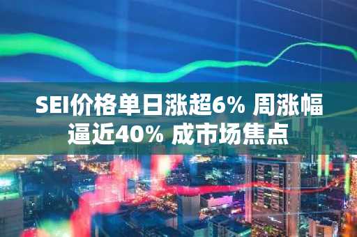 SEI价格单日涨超6% 周涨幅逼近40% 成市场焦点
