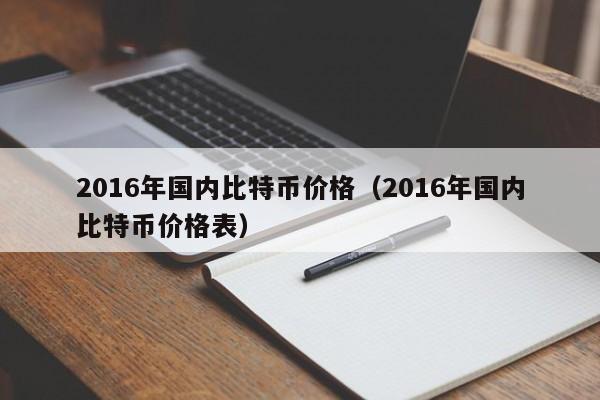 2016年国内比特币价格（2016年国内比特币价格表）