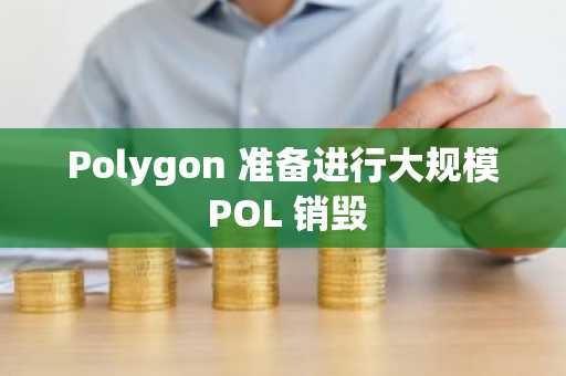 Polygon 准备进行大规模 POL 销毁