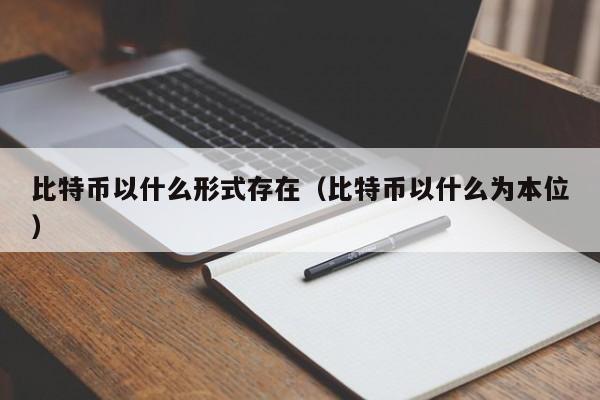 比特币以什么形式存在（比特币以什么为本位）