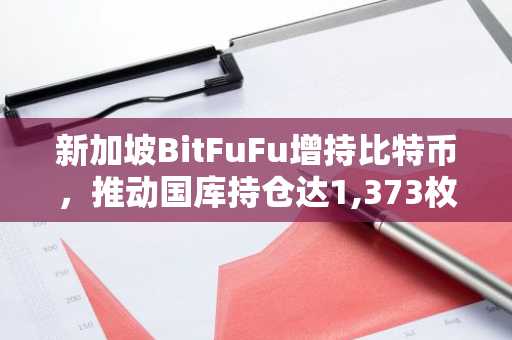 新加坡BitFuFu增持比特币，推动国库持仓达1,373枚