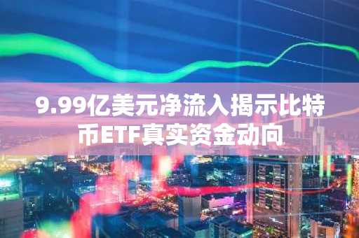 9.99亿美元净流入揭示比特币ETF真实资金动向