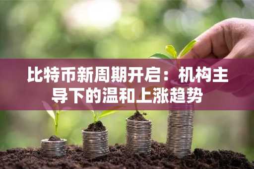 比特币新周期开启：机构主导下的温和上涨趋势