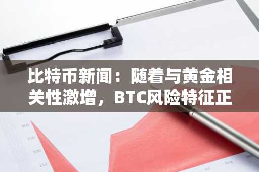 比特币新闻：随着与黄金相关性激增，BTC风险特征正在发生变化