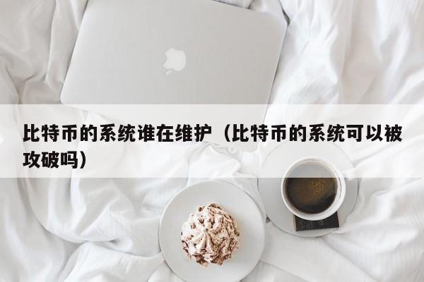 比特币的系统谁在维护（比特币的系统可以被攻破吗）
