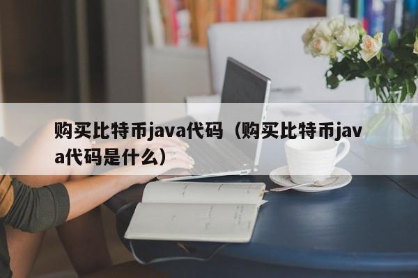 购买比特币java代码（购买比特币java代码是什么）