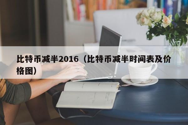 比特币减半2016（比特币减半时间表及价格图）
