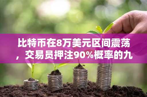 比特币在8万美元区间震荡，交易员押注90%概率的九月加息