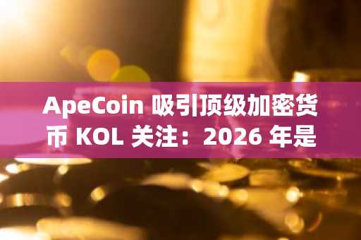 ApeCoin 吸引顶级加密货币 KOL 关注:2026 年是否将成为以太坊之外的最佳山寨币?