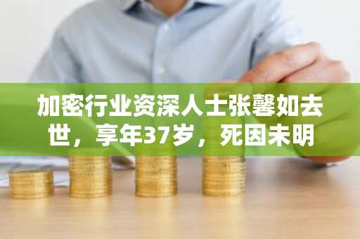 加密行业资深人士张馨如去世,享年37岁,死因未明