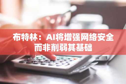 布特林：AI将增强网络安全而非削弱其基础