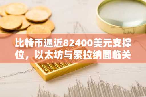 比特币逼近82400美元支撑位，以太坊与索拉纳面临关键测试