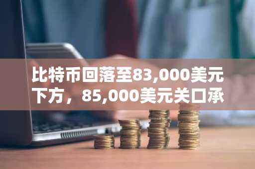 比特币回落至83,000美元下方，85,000美元关口承压明显